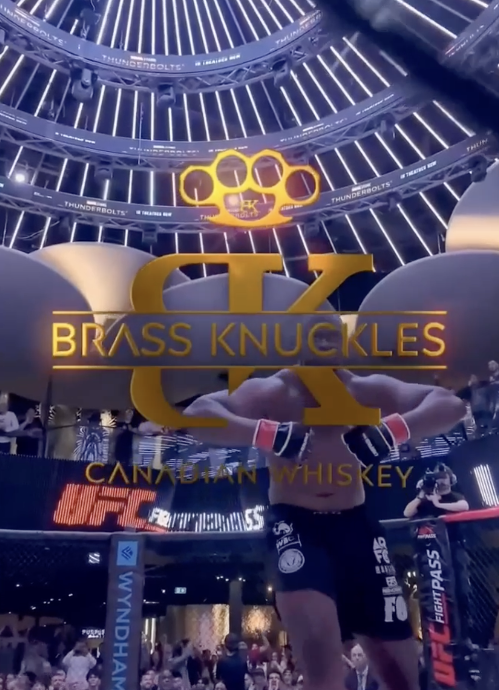 United MMA Sponsorship — BK Whiskey